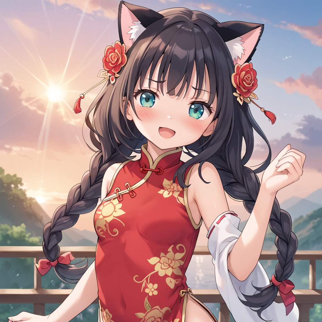 チャイナねこ。 | の人気AIイラスト・グラビア