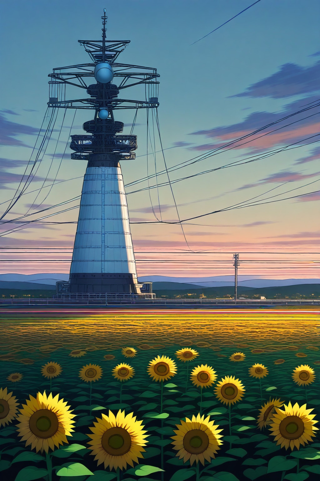 宇宙電波観測所とひまわり