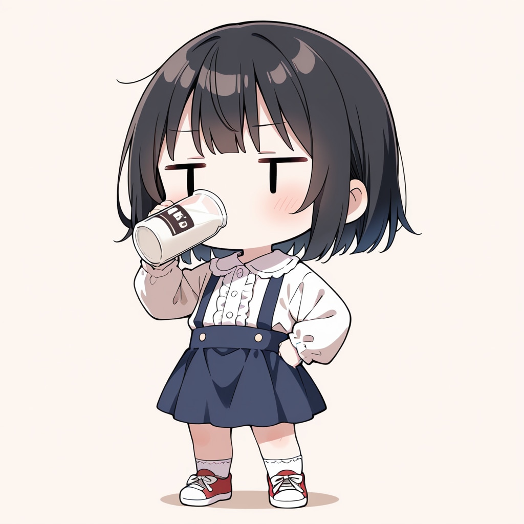 ゴクゴク飲む