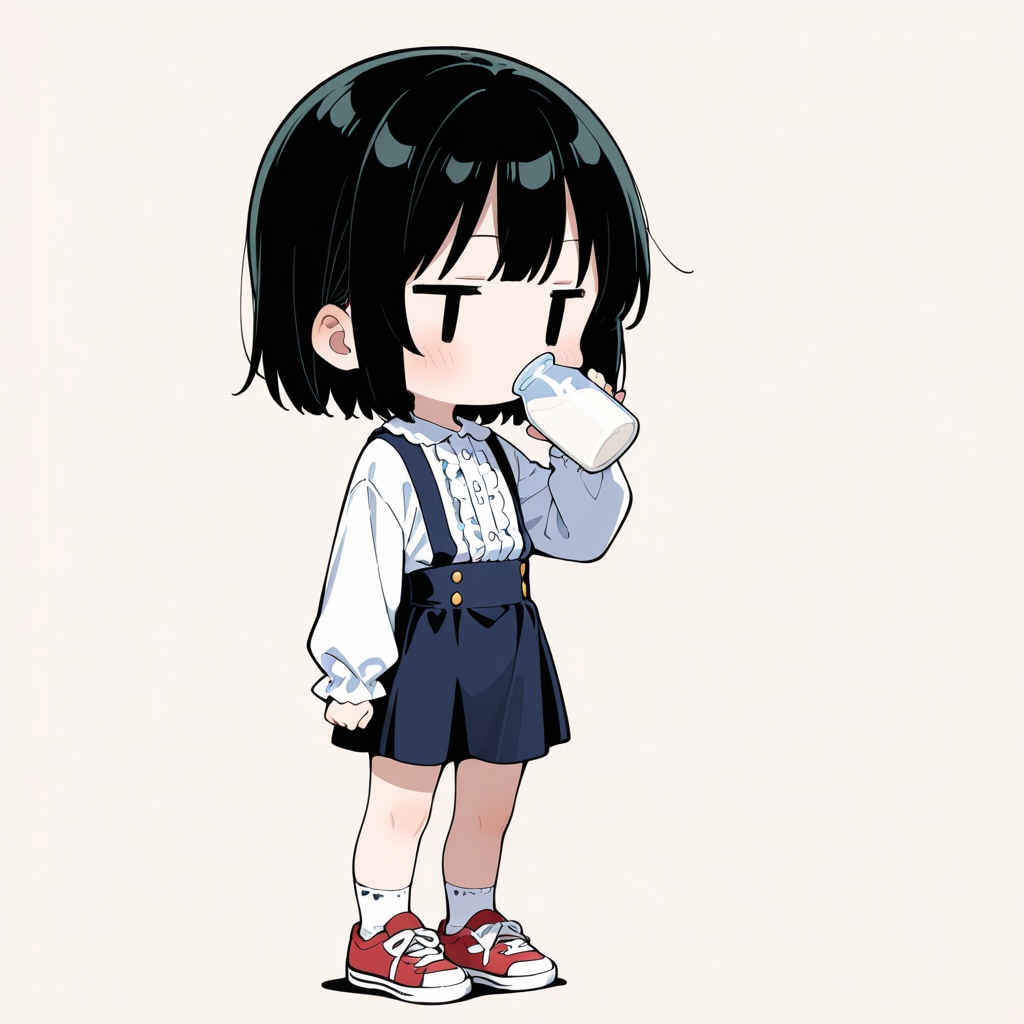 ゴクゴク飲む