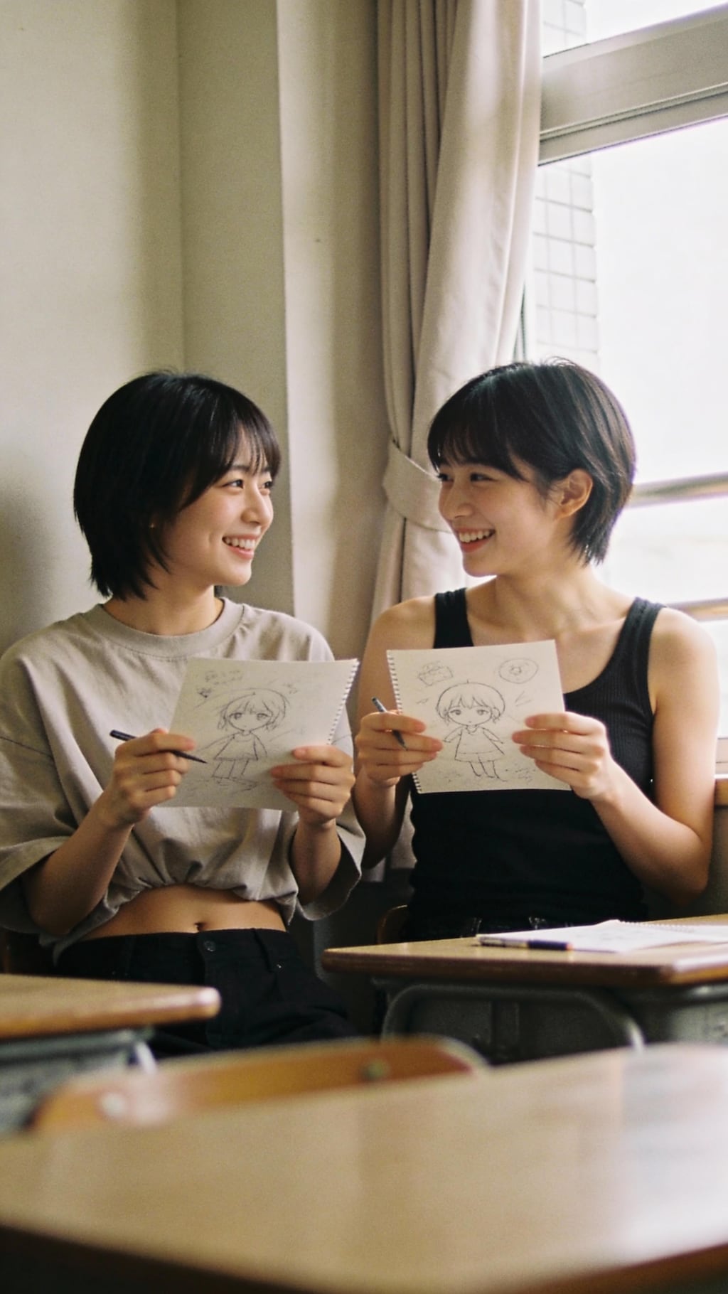 Canvas of Youthful Echoes