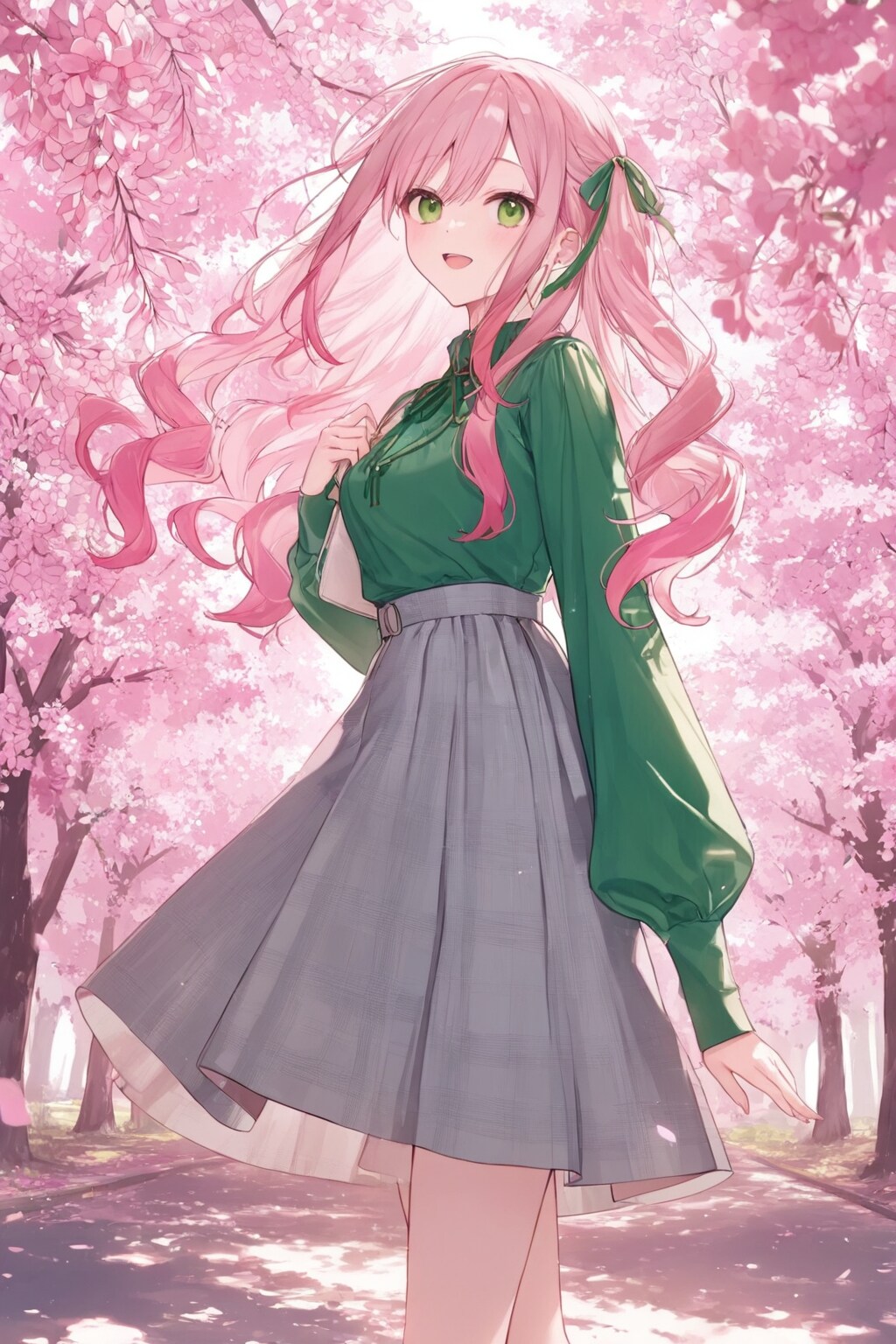 桃紅柳緑 | の人気AIイラスト・グラビア