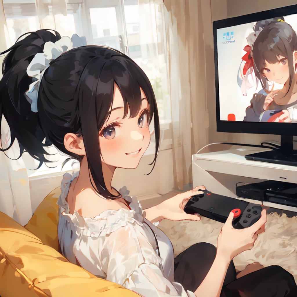 昔のゲームをプレイする