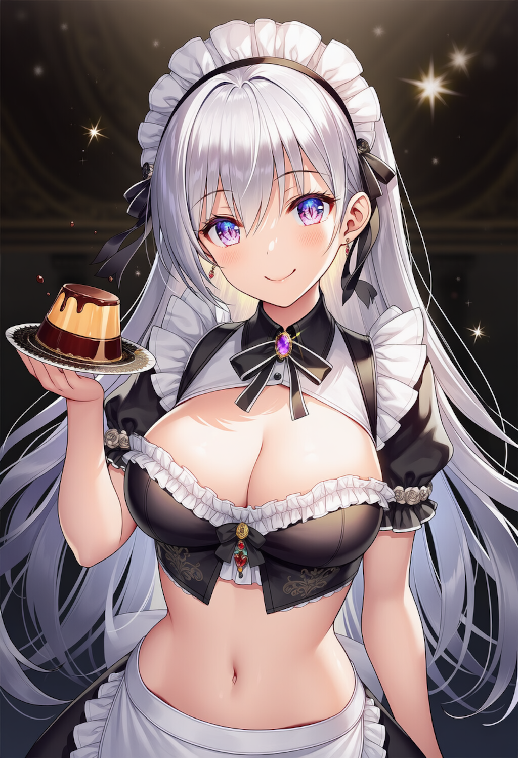メイドの美少女
