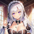 メイドの美少女 3枚目