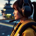 空母の甲板にて 10枚目
