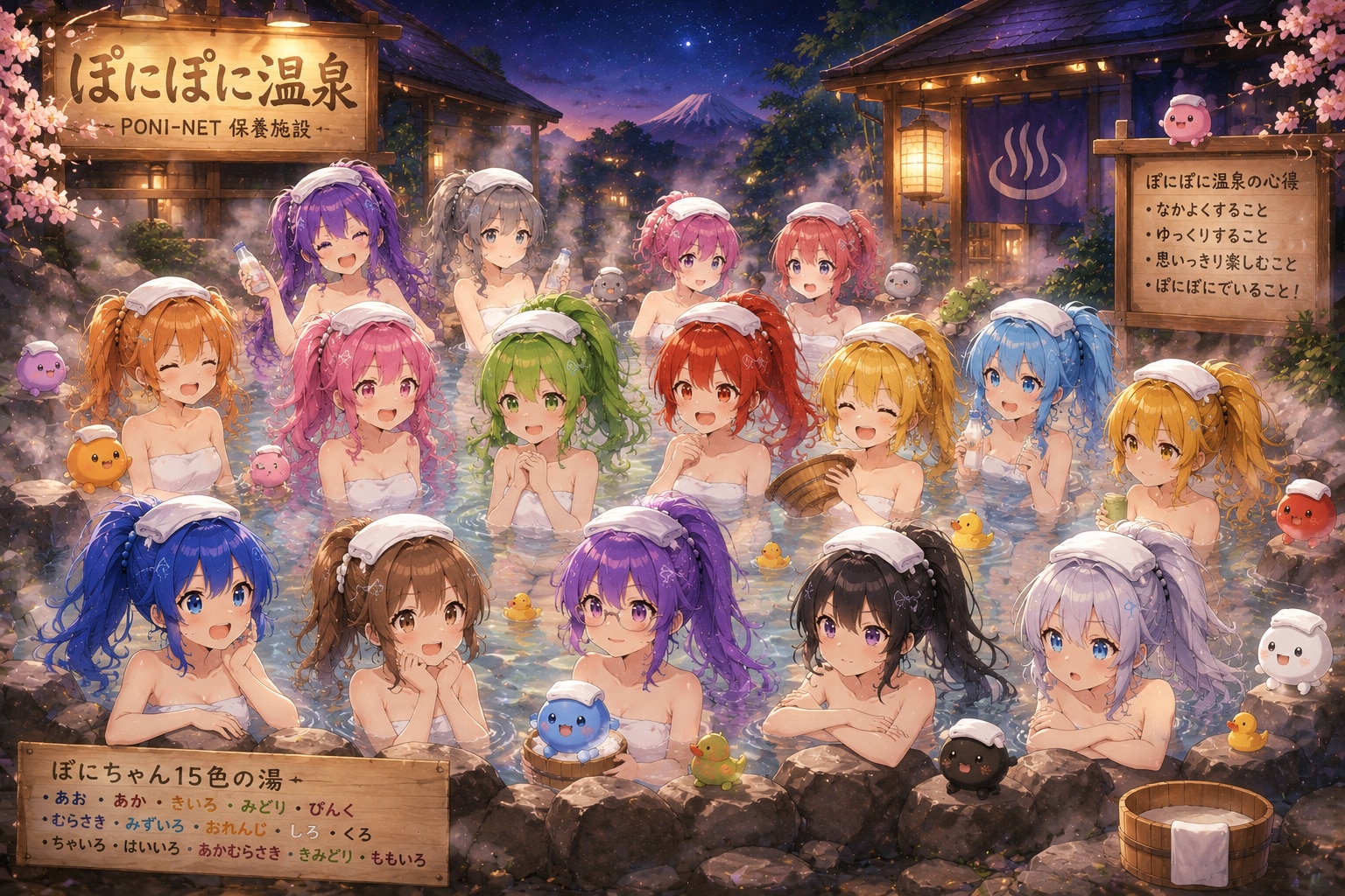 ぽにぽに温泉