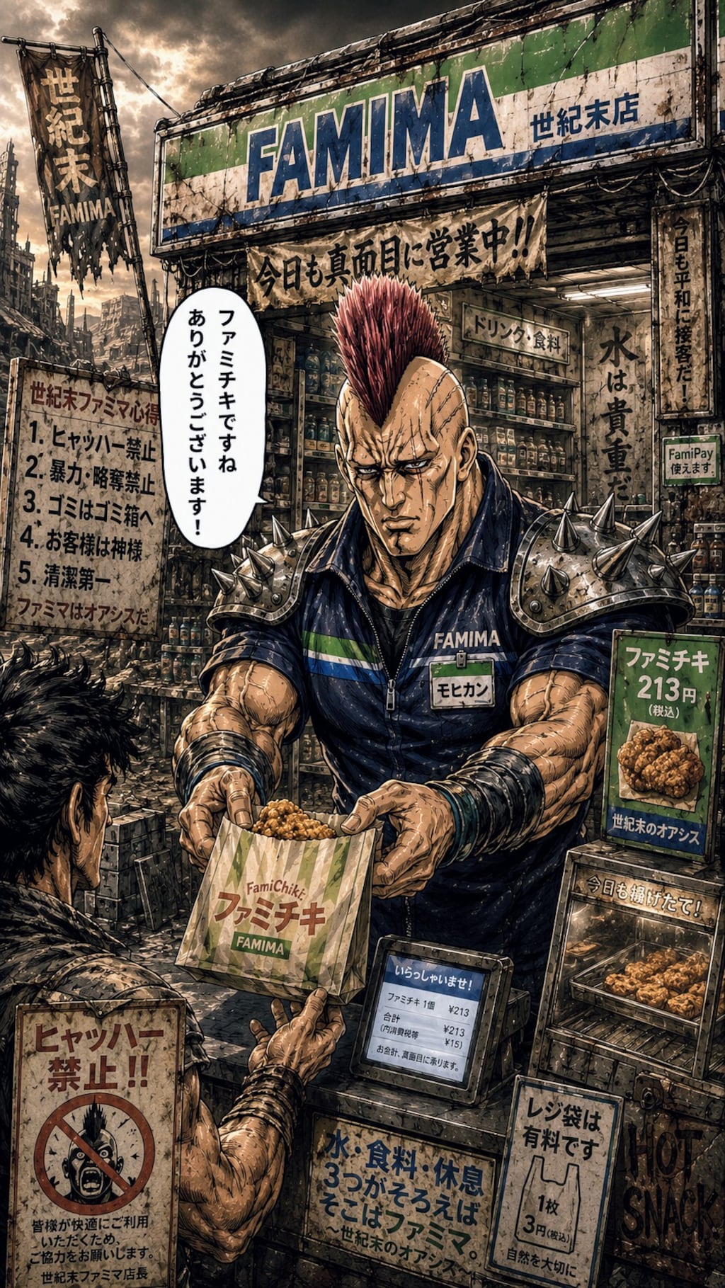 ファミマ世紀末店🏪
