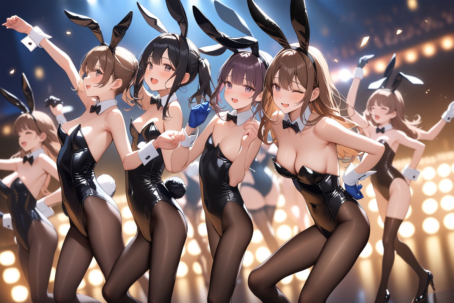バニーガールのステージ！