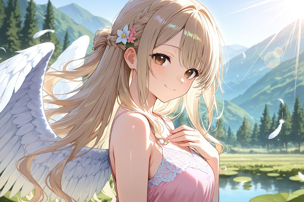 天使さん頑張ります