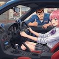 2台のRX-7 ギャルちゃんとピンクアプドゥちゃん 4枚目