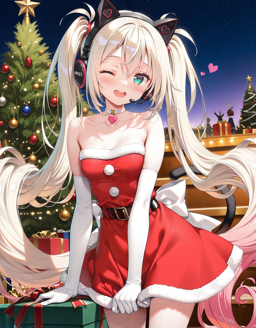 クリスマス電脳アイドルさん
