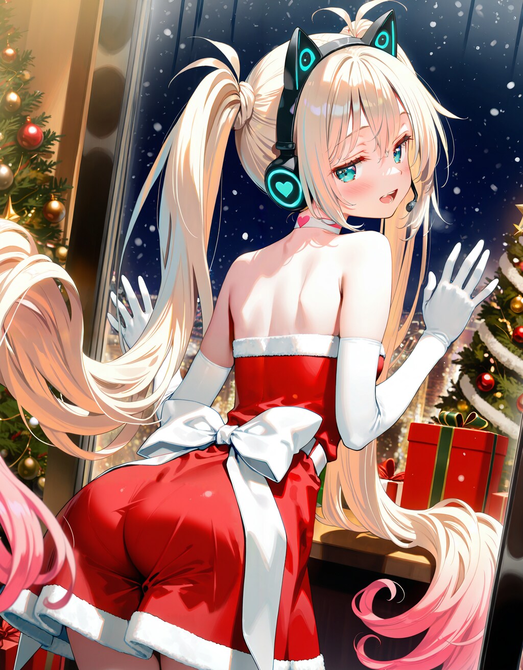 クリスマス電脳アイドルさん