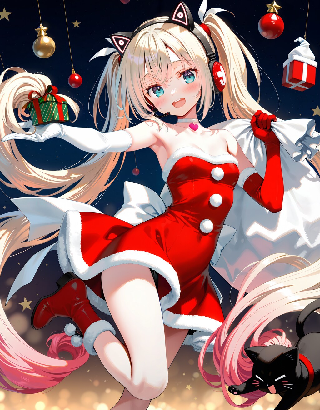 クリスマス電脳アイドルさん