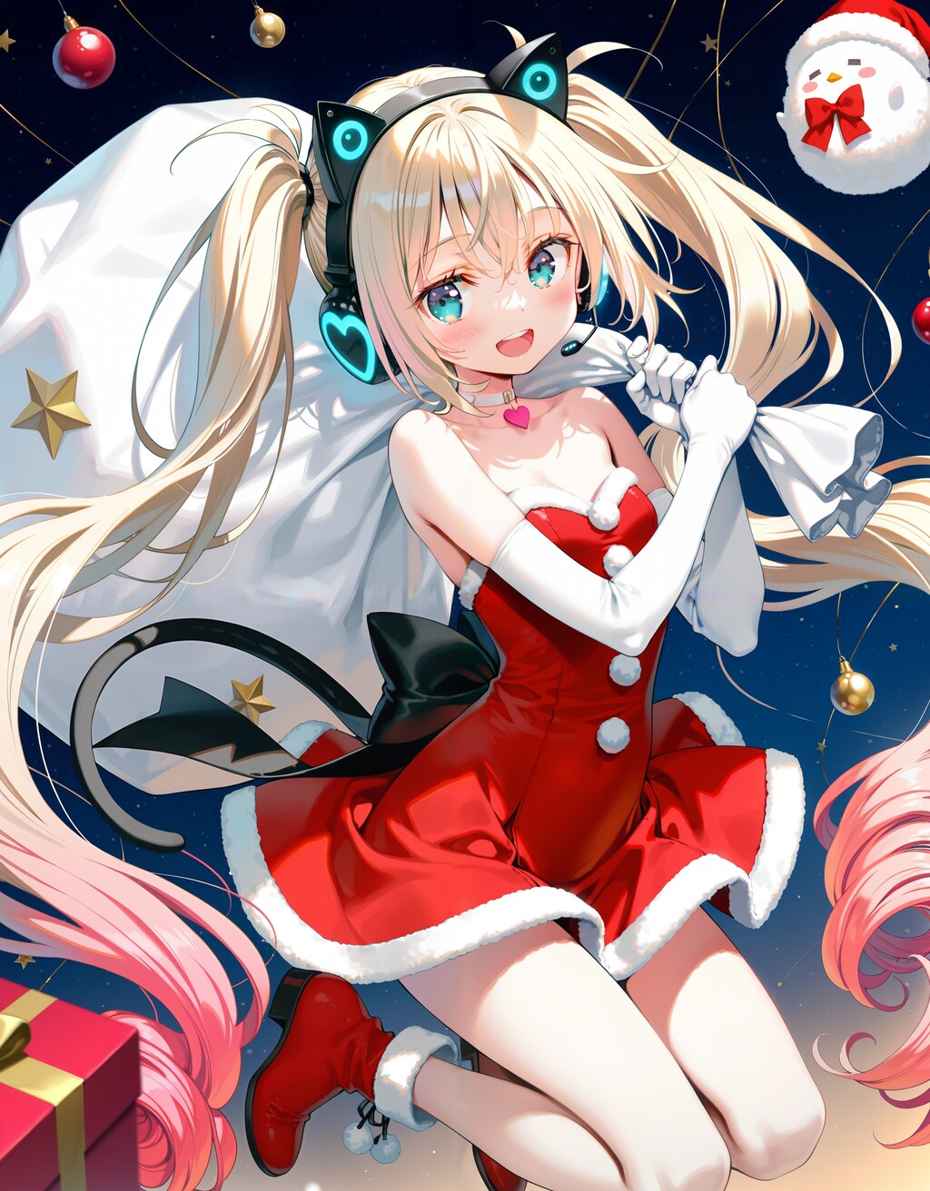 クリスマス電脳アイドルさん