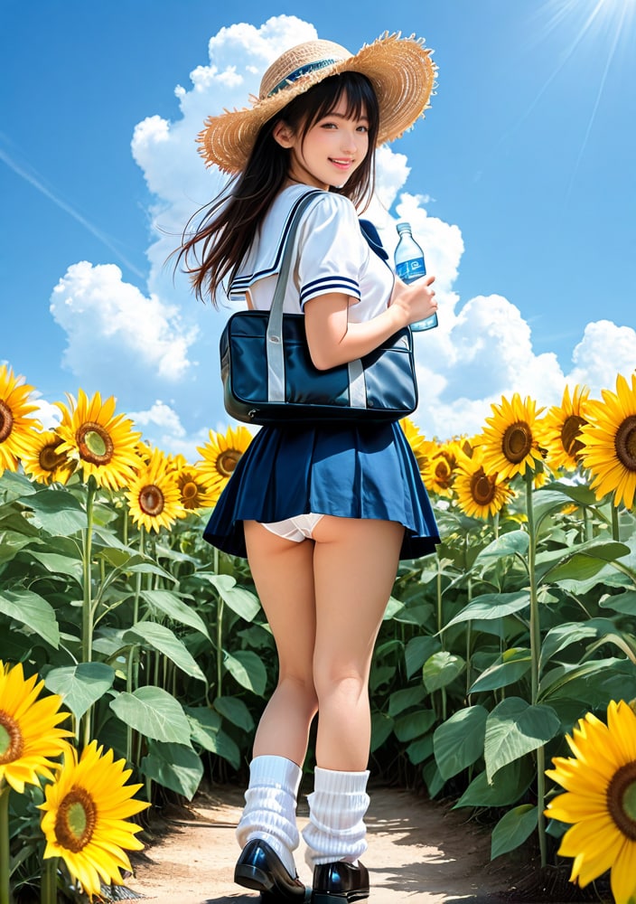 爽やかなパンチラ