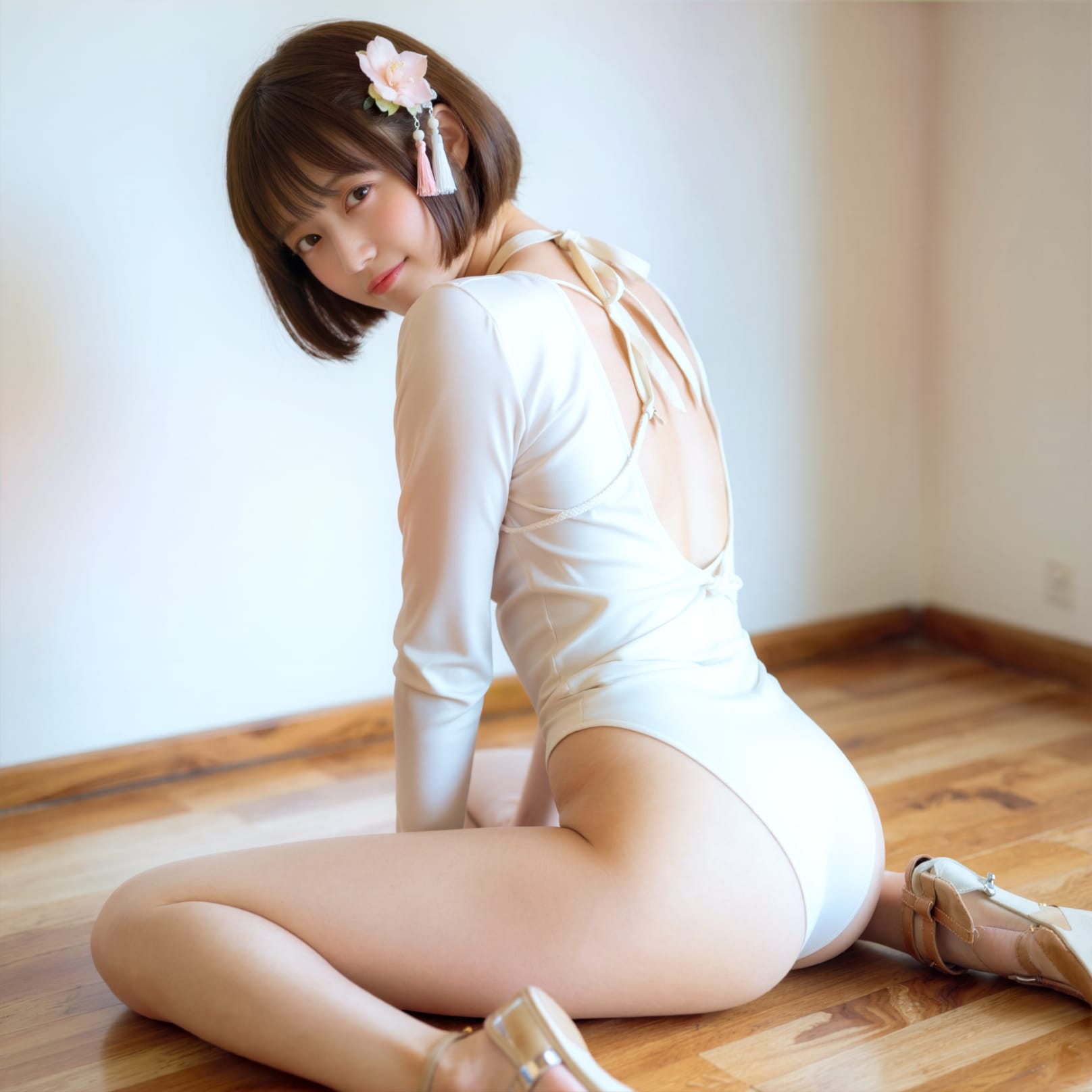 新体操部、新人ななちゃん！