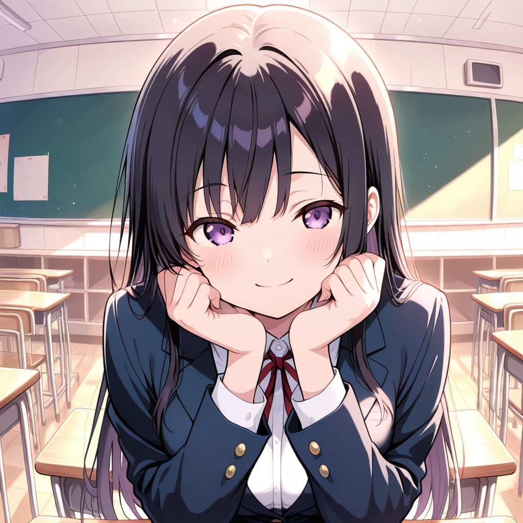 見つめてくる美月ちゃん HARPY版