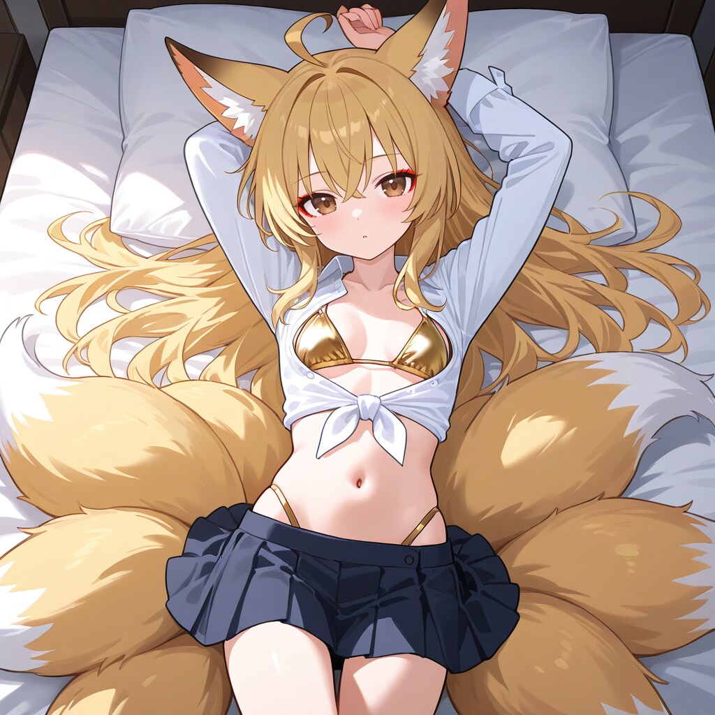 GWに未練がある狐っ娘