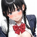 一人称視点で地味JKを観察する 5枚目