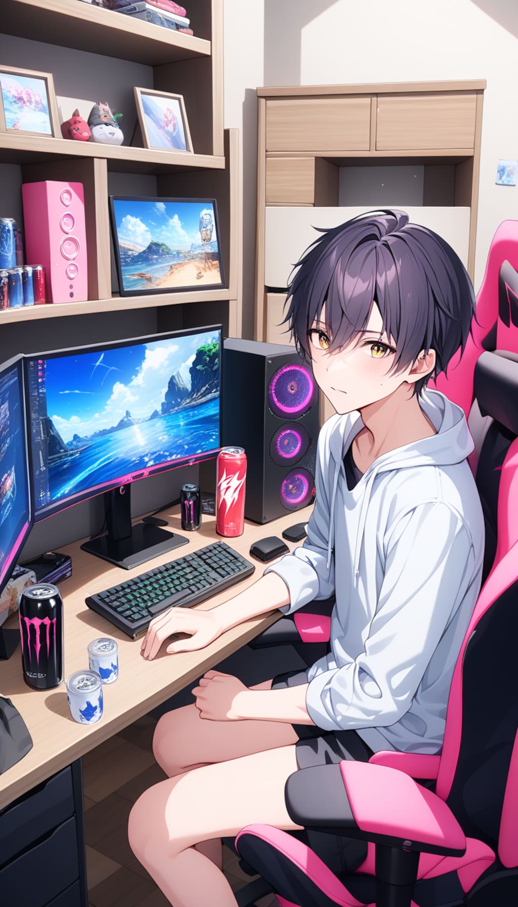 ゲーミング男子