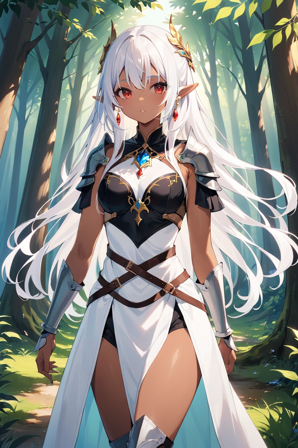 森の中のダークエルフ　ーVer.04ー