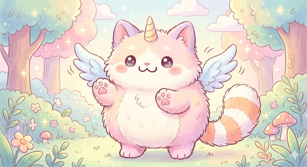 謎のふわもこ生物