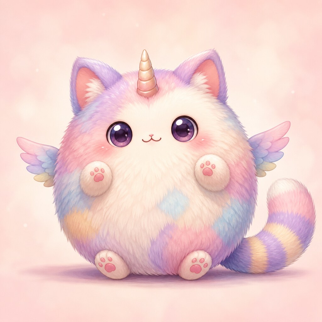 謎のふわもこ生物