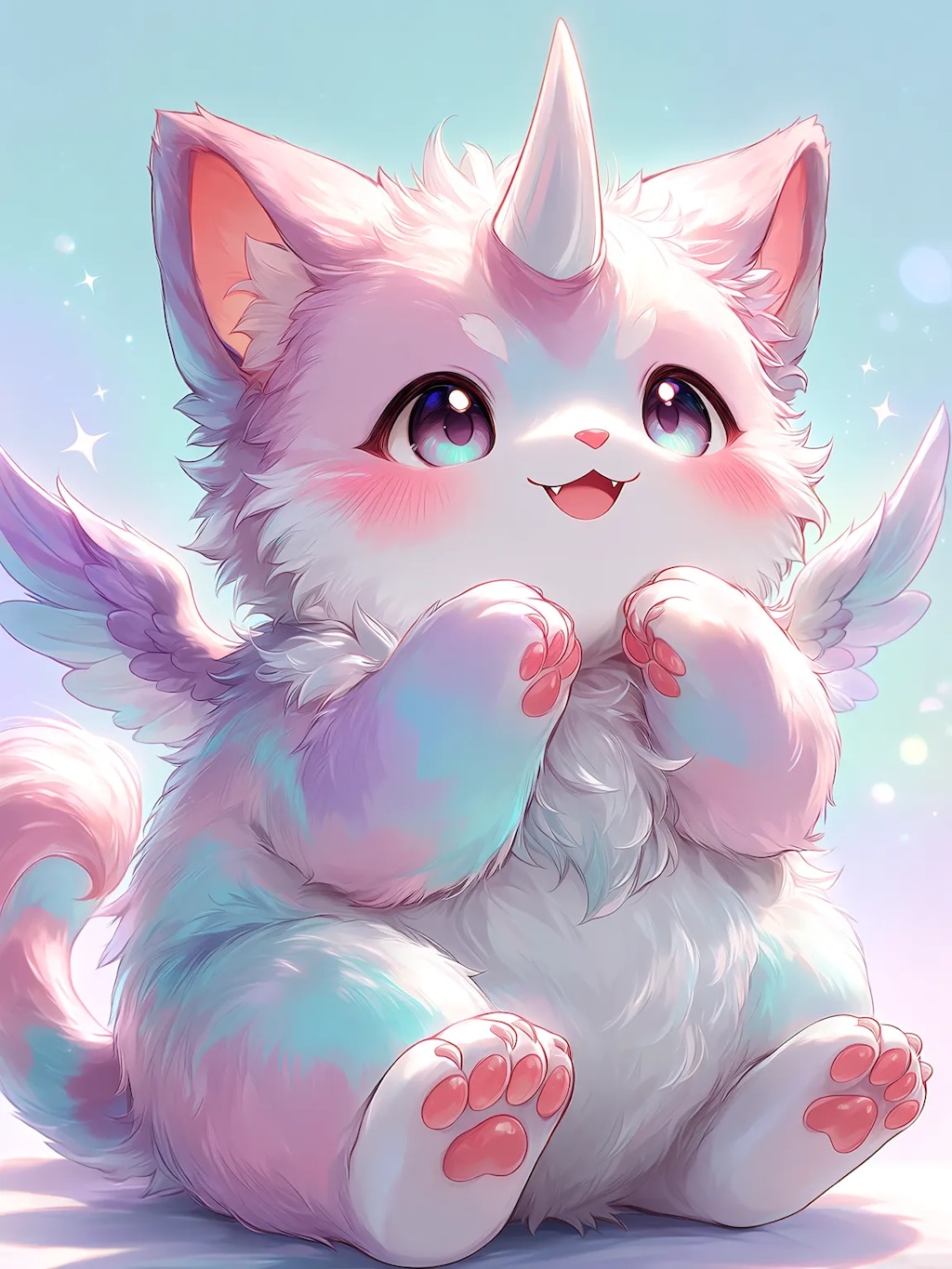 謎のふわもこ生物