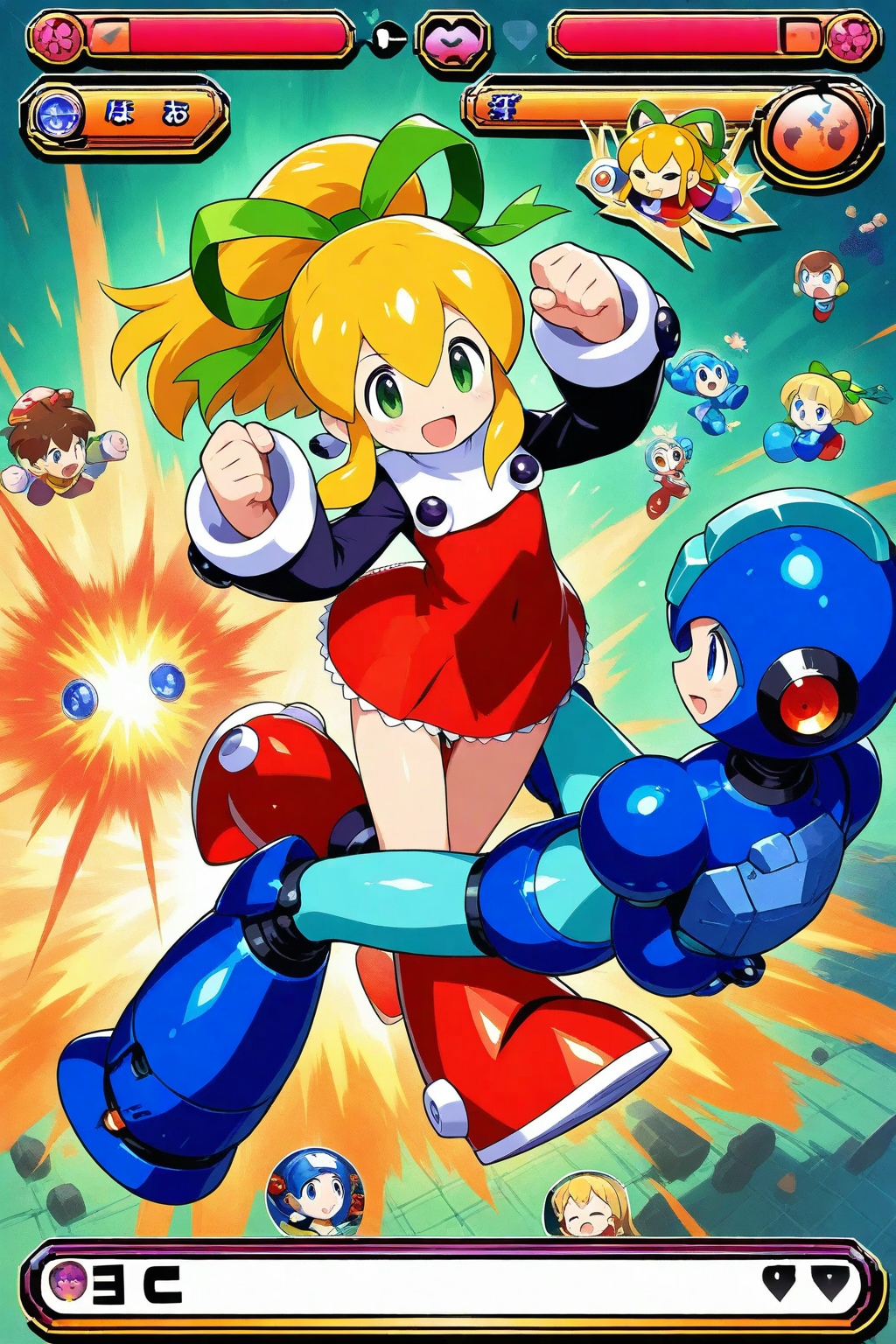 ロックマンとローリーちゃん