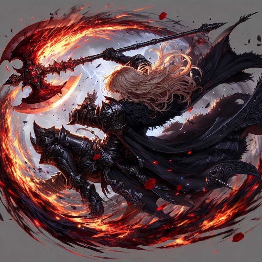 ブロンドの女騎士さん542