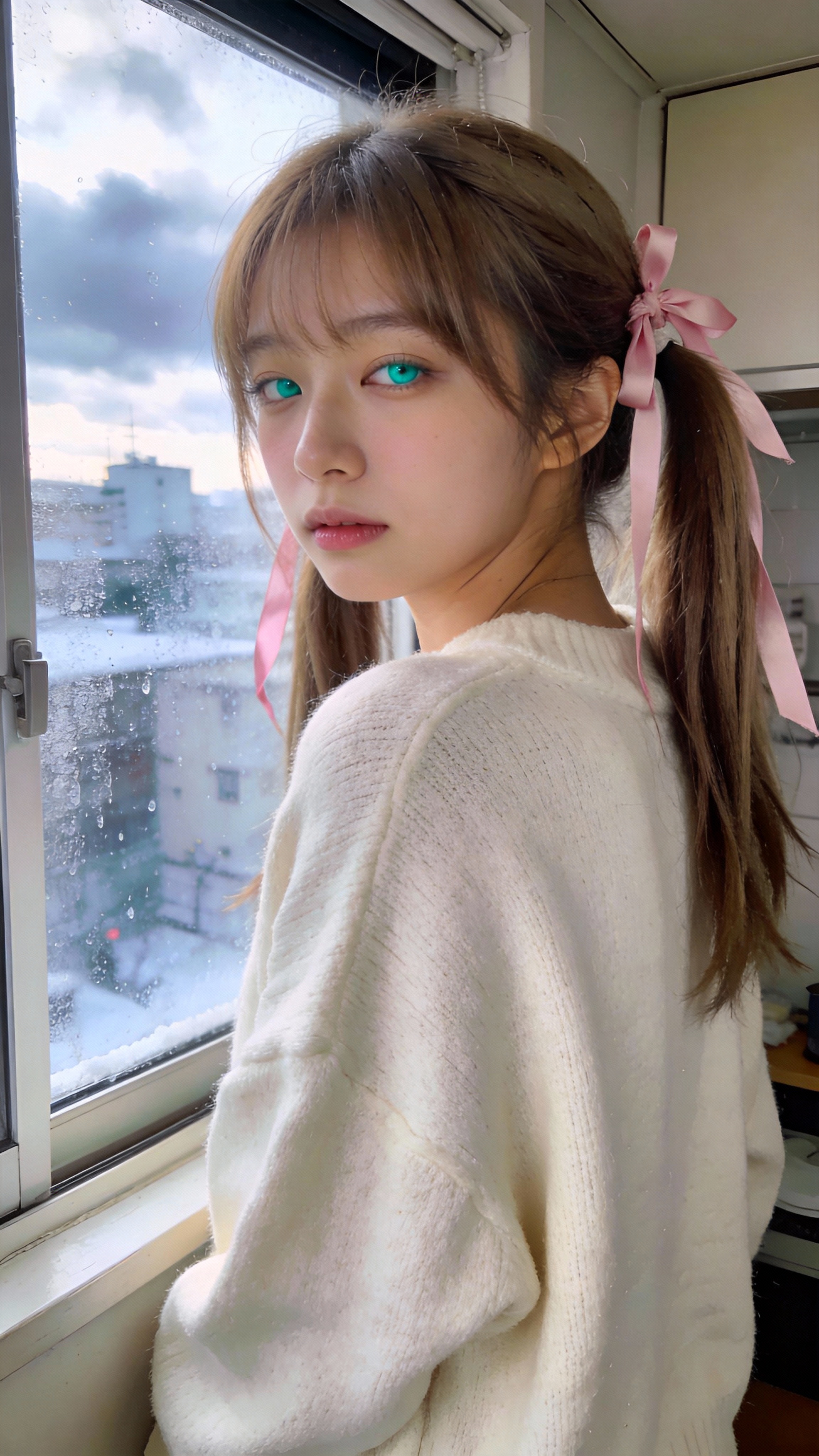 Azure Dreams on the Sill