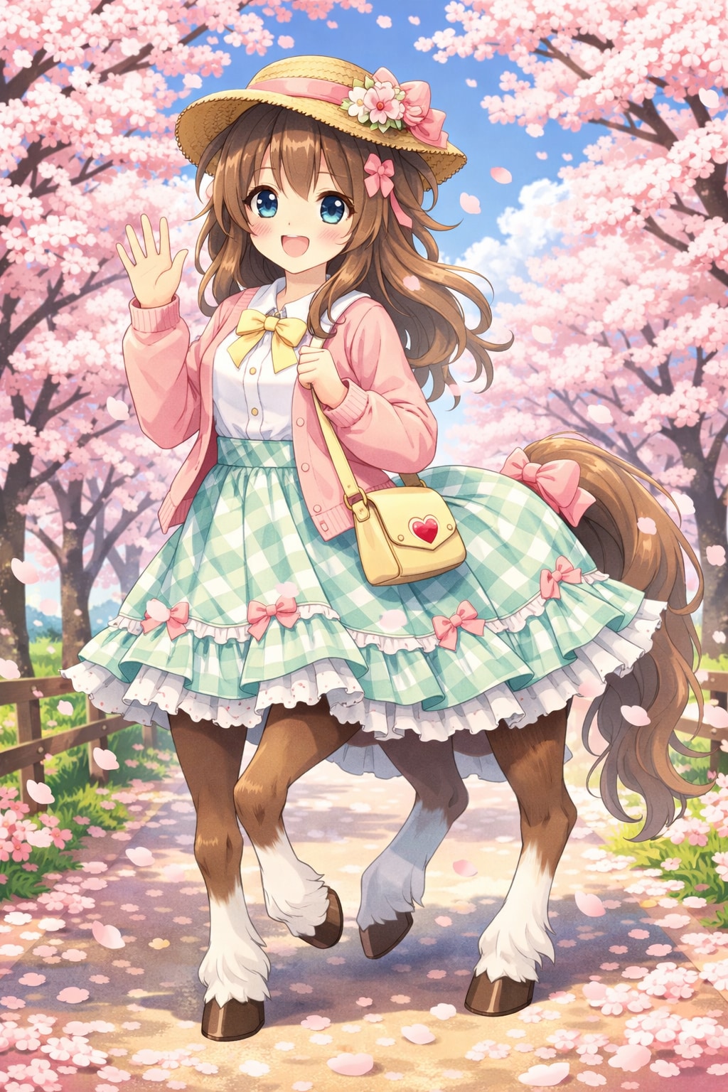 春服ケンタウリスちゃん | の人気AIイラスト・グラビア