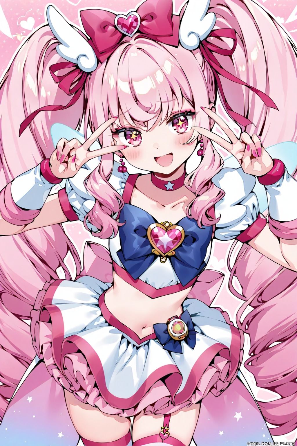 ダブルピース魔法少女