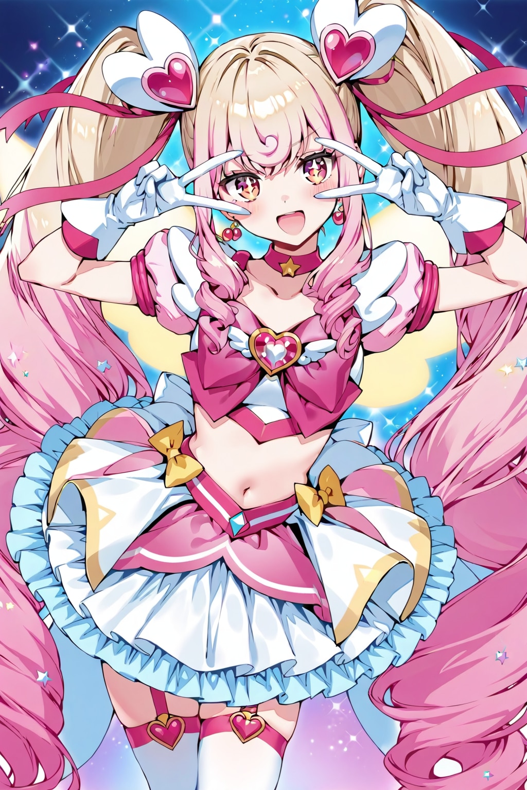 ダブルピース魔法少女