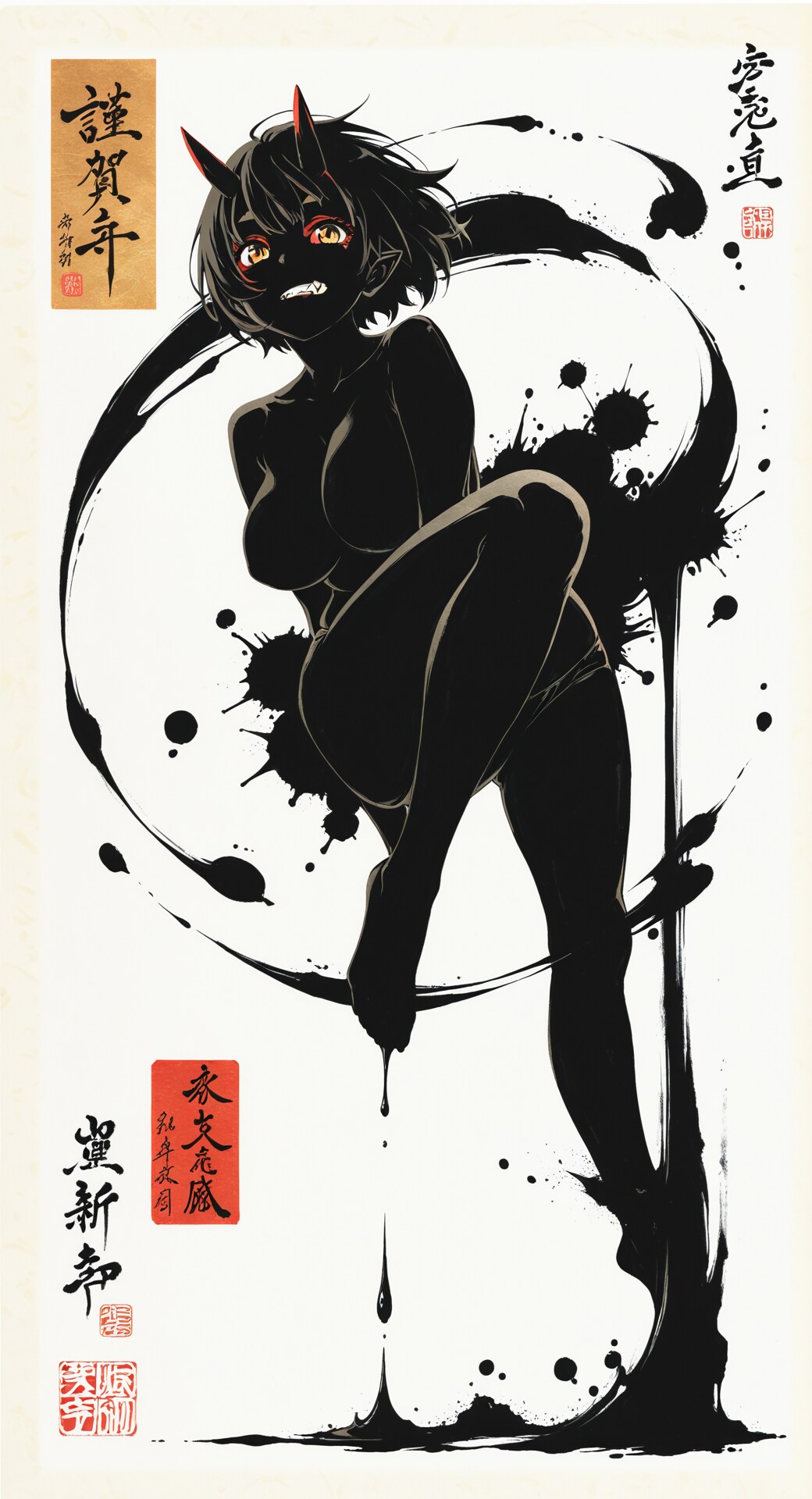 妖怪 (其れは神か妖怪か) 1 | の人気AIイラスト・グラビア