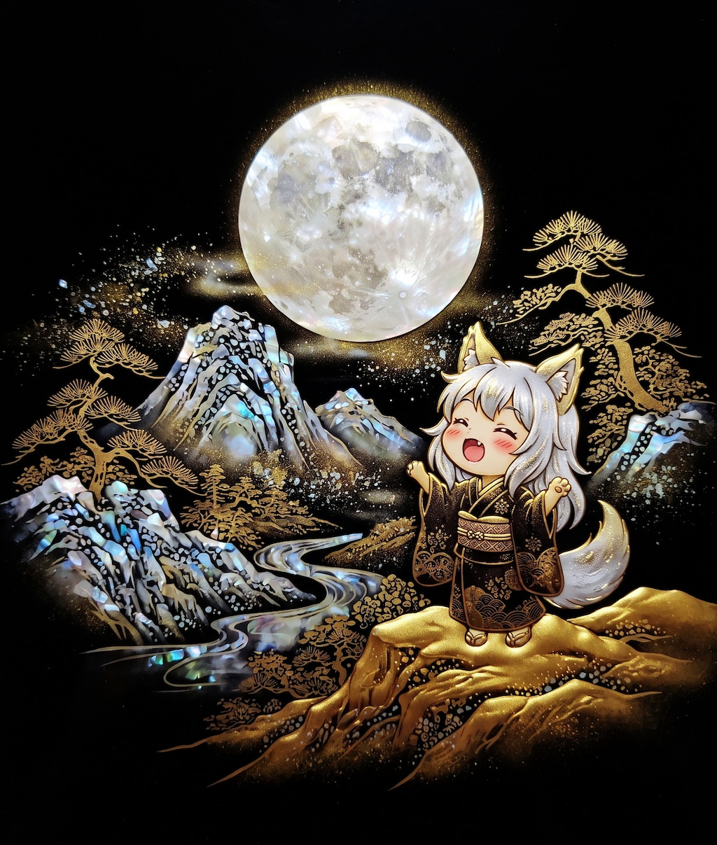 狼ちゃんの遠吠え