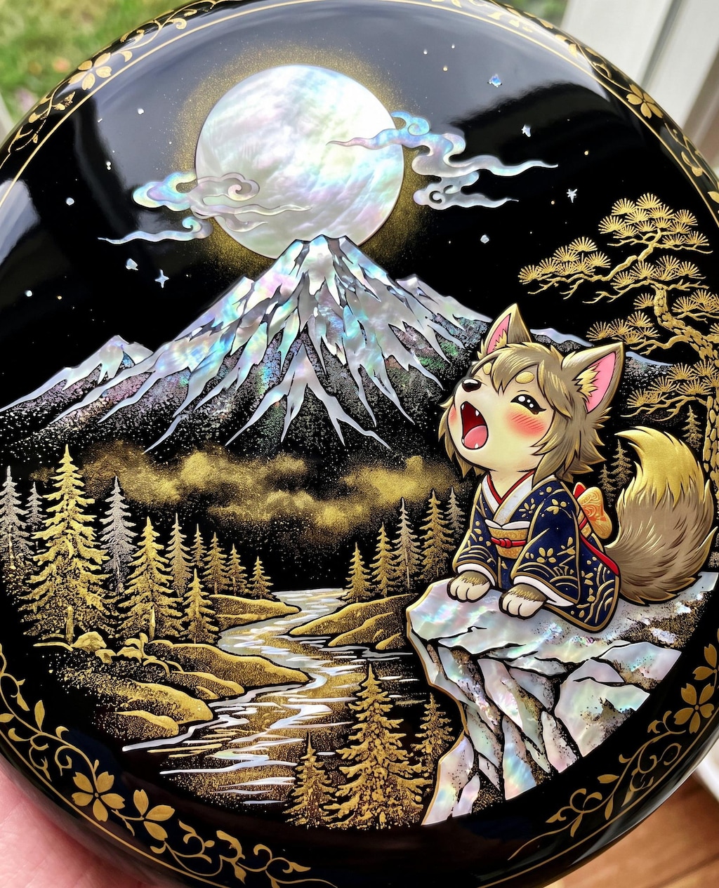 狼ちゃんの遠吠え