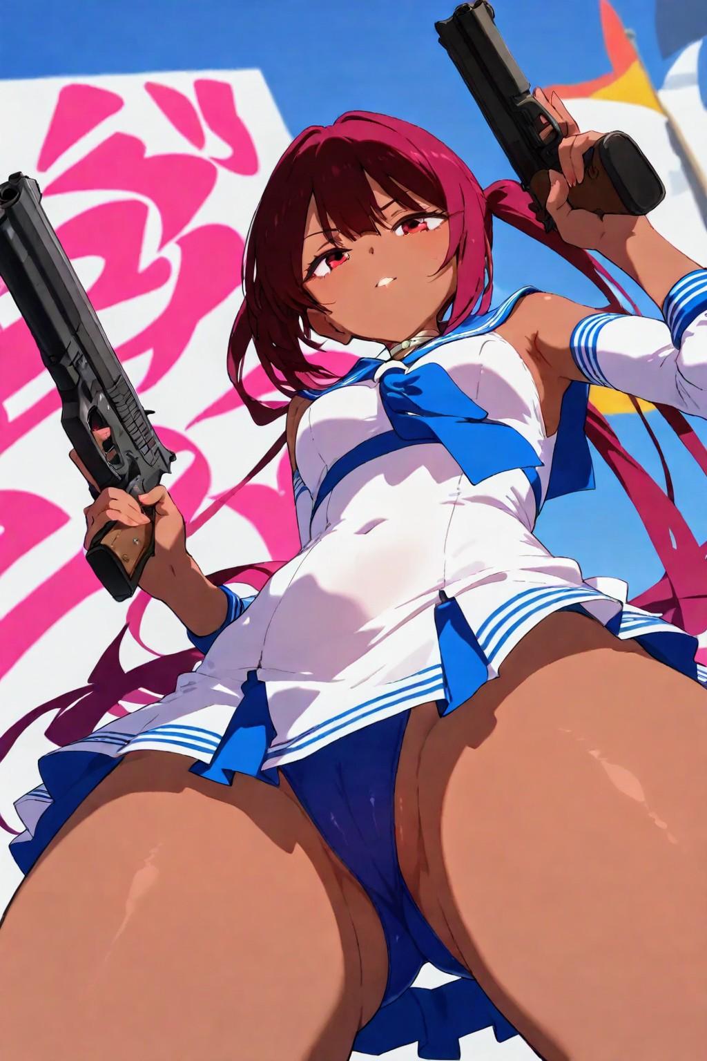 ローアングルセーラー　03