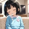 眠れるミルク飲み園児ちゃん 5枚目