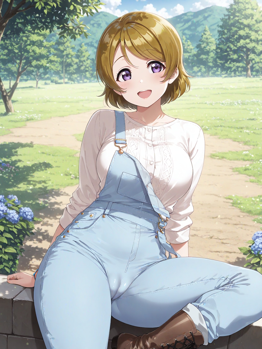 力ジュアルプライべ―卜私服姿の小泉花陽ちゃん