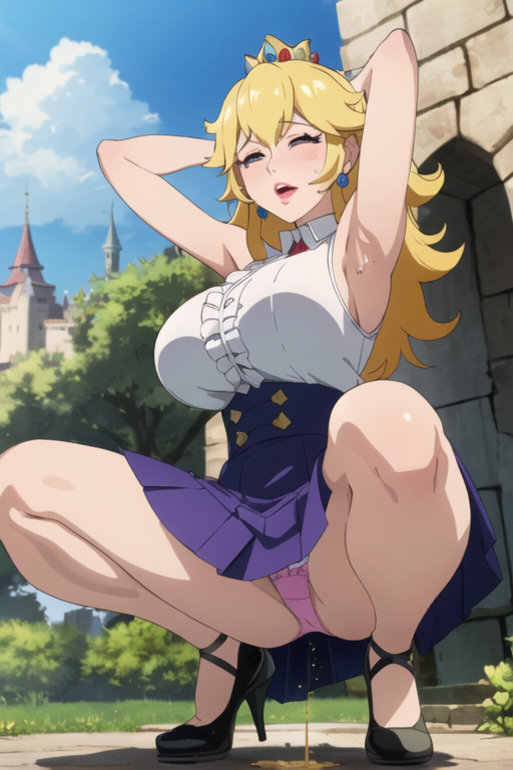 お下品お姫様お漏らしピーチ