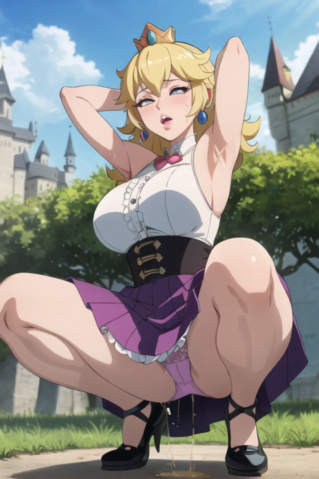 お下品お姫様お漏らしピーチ