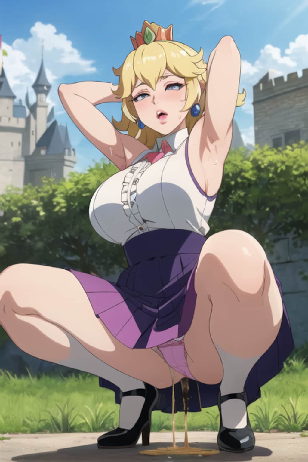 お下品お姫様お漏らしピーチ