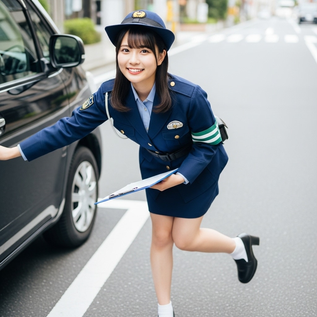 楽しい婦警さん