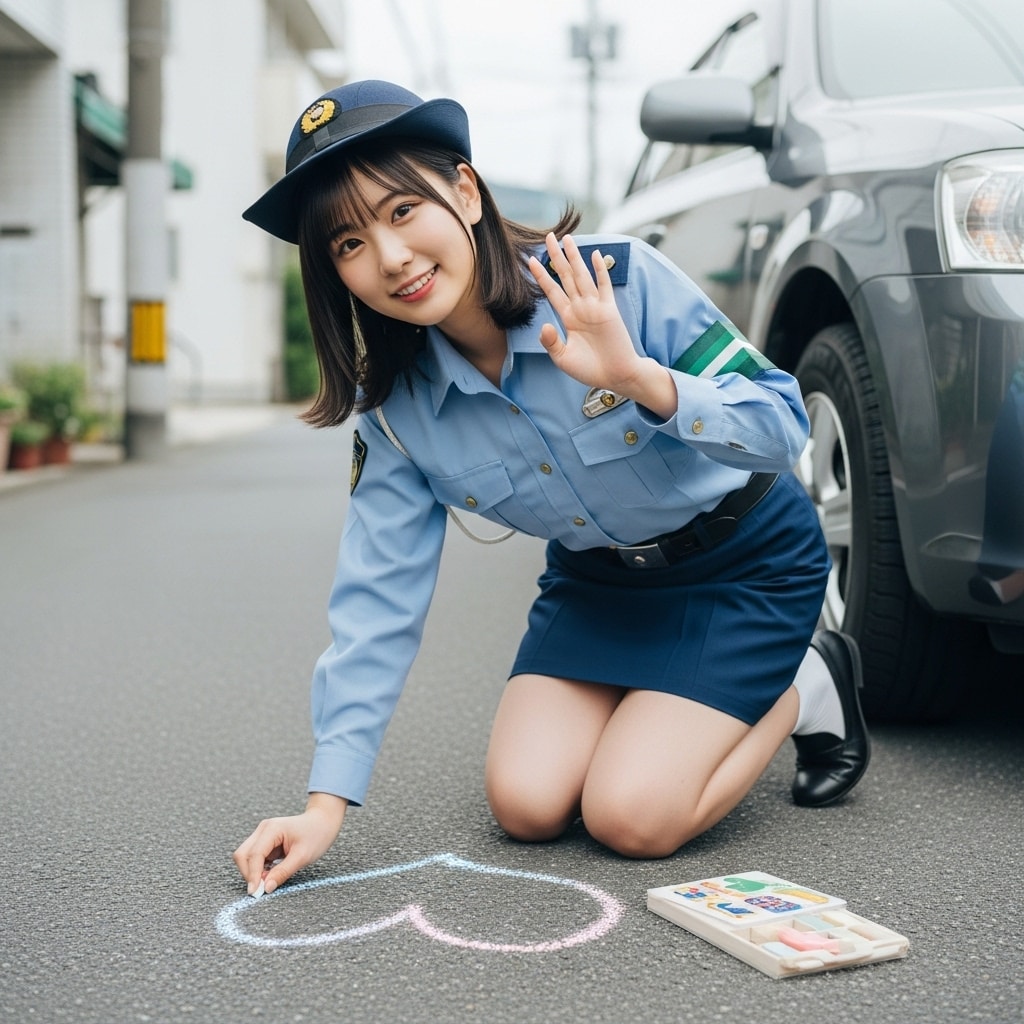 楽しい婦警さん