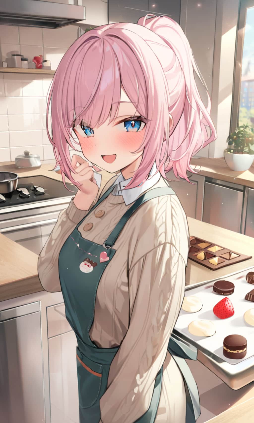 チョコレートを作ったよ