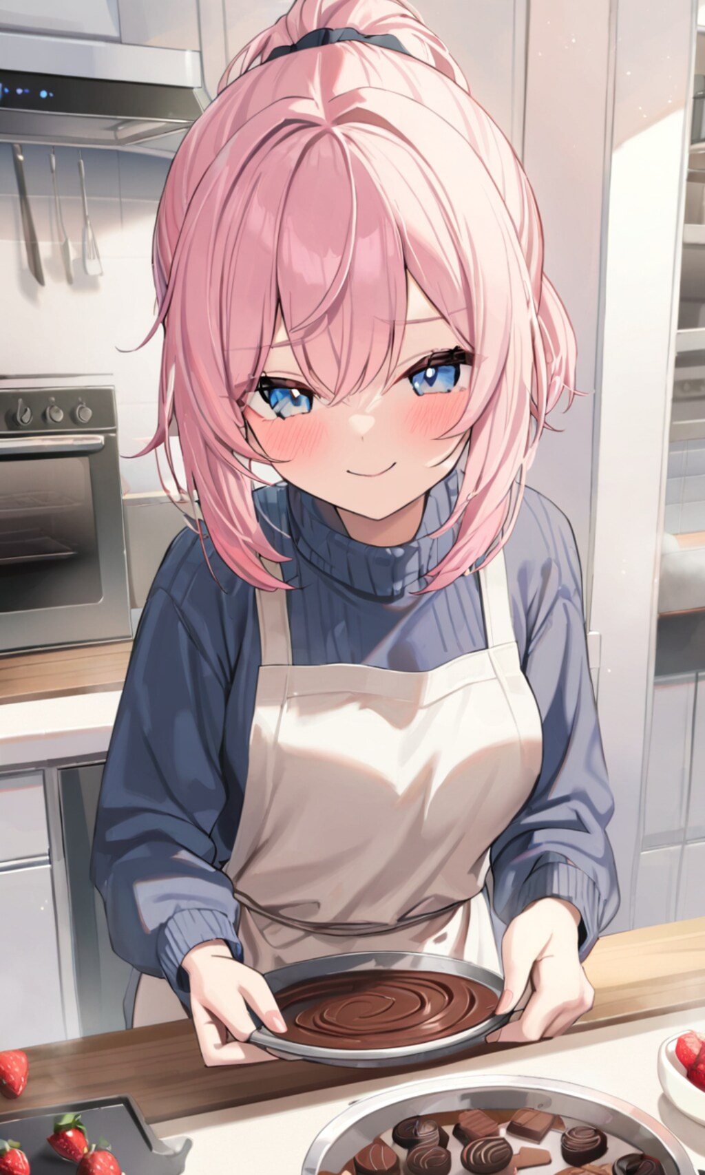 チョコレートを作ったよ