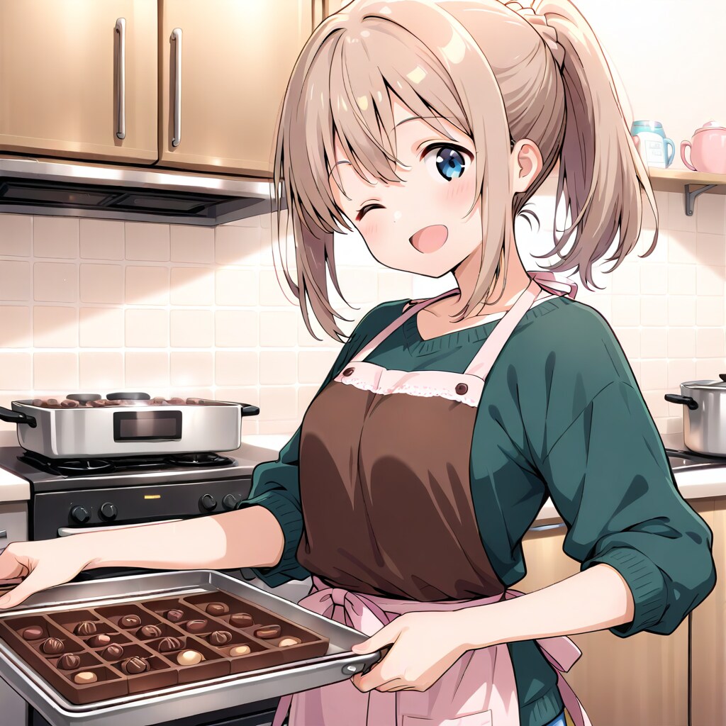 チョコレートを作ったよ | の人気AIイラスト・グラビア