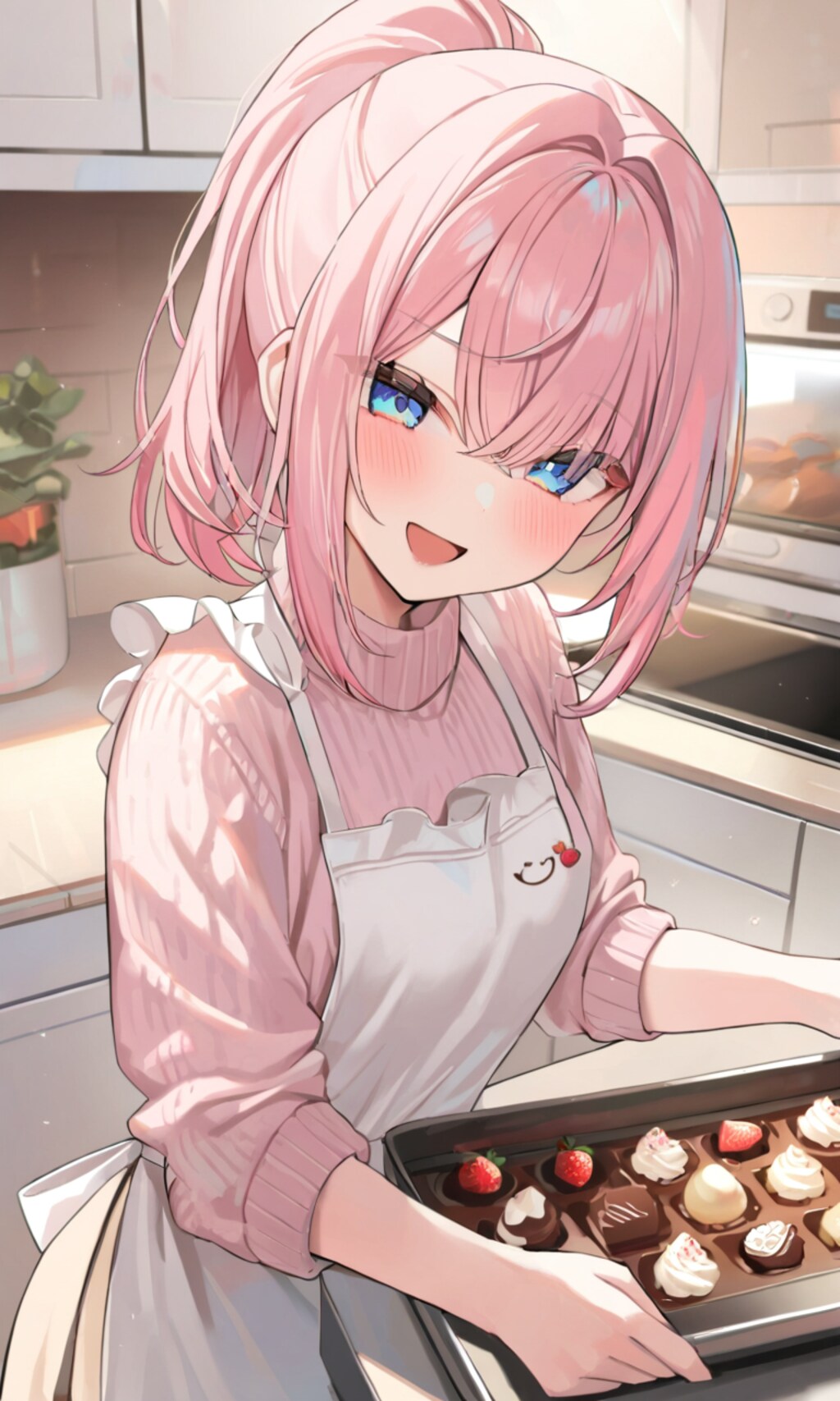 チョコレートを作ったよ